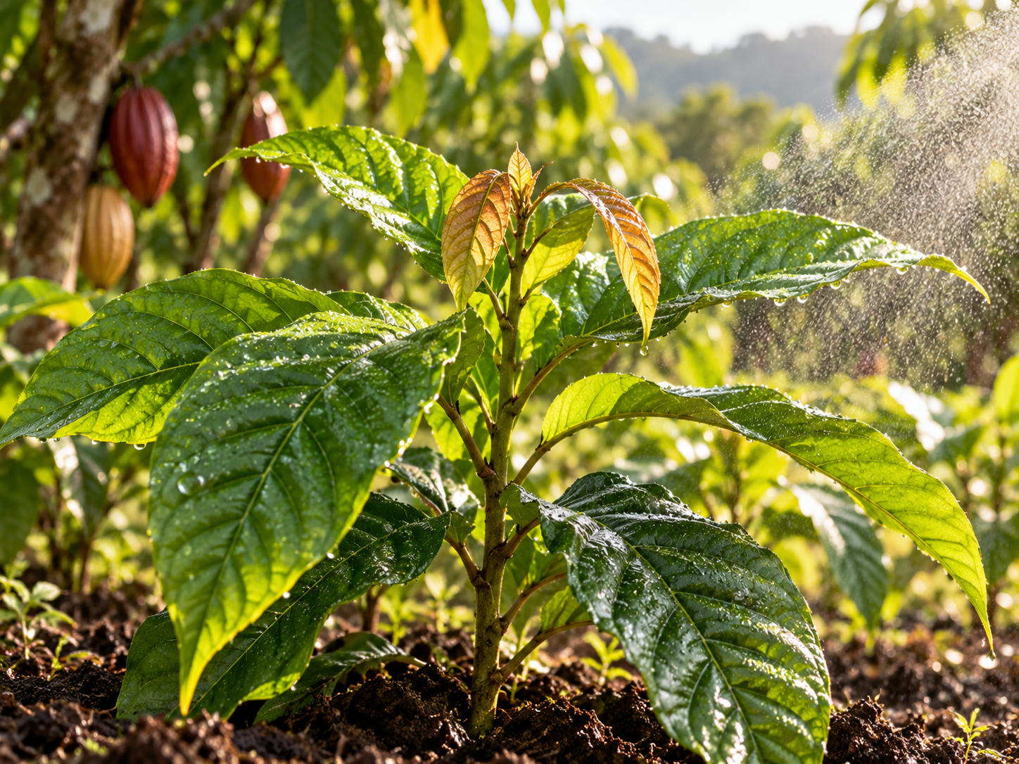 Plantula de cacao